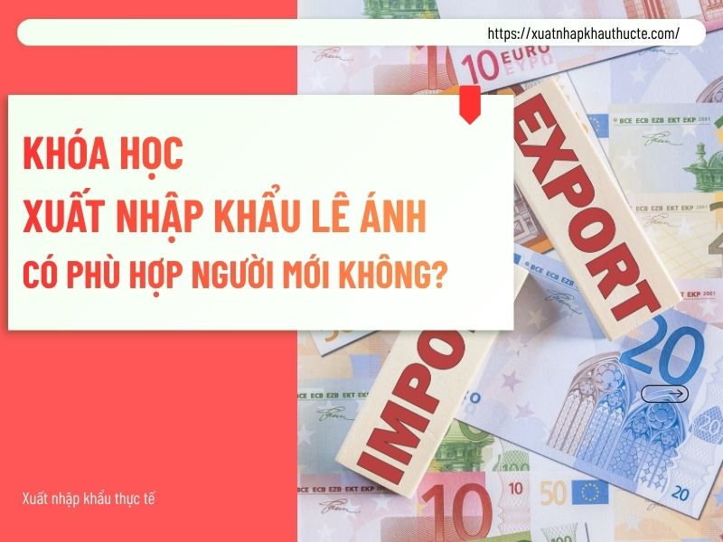 Khóa Học Xuất Nhập Khẩu Lê Ánh Có Phù Hợp Người Mới Không?